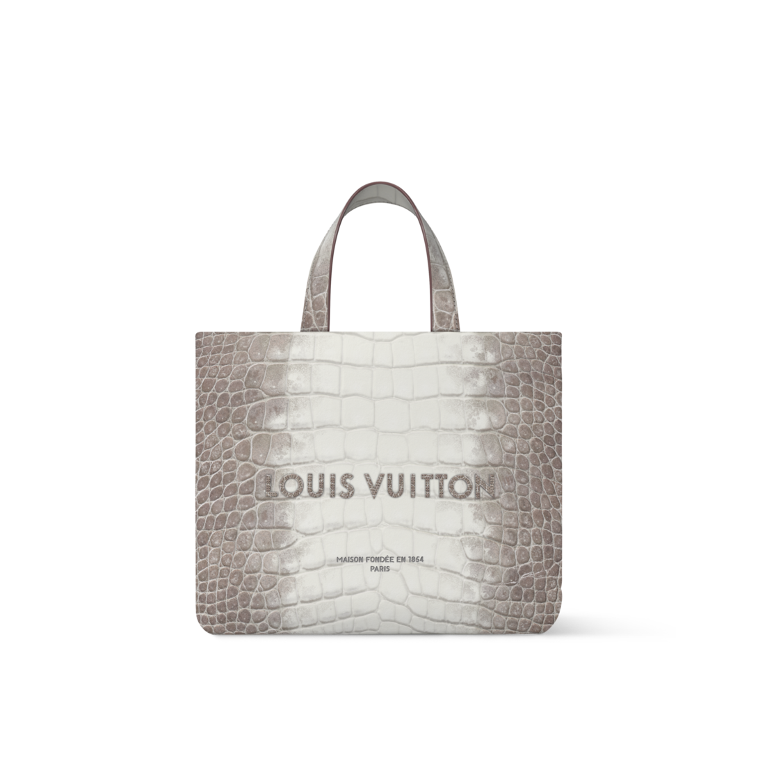 Mini Shopper Tote Crocodile Mat - Men City Bags - N89782 | LOUIS
